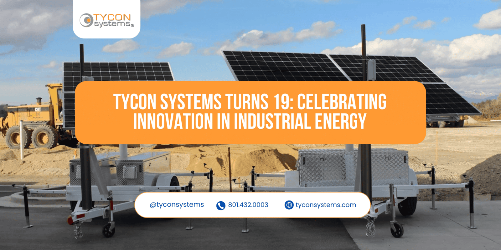 Tycon Systems Turns 19: Celebrating Innovation in Industrial Energy